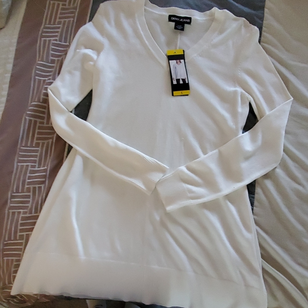 DKNY Cozy Long Sweater